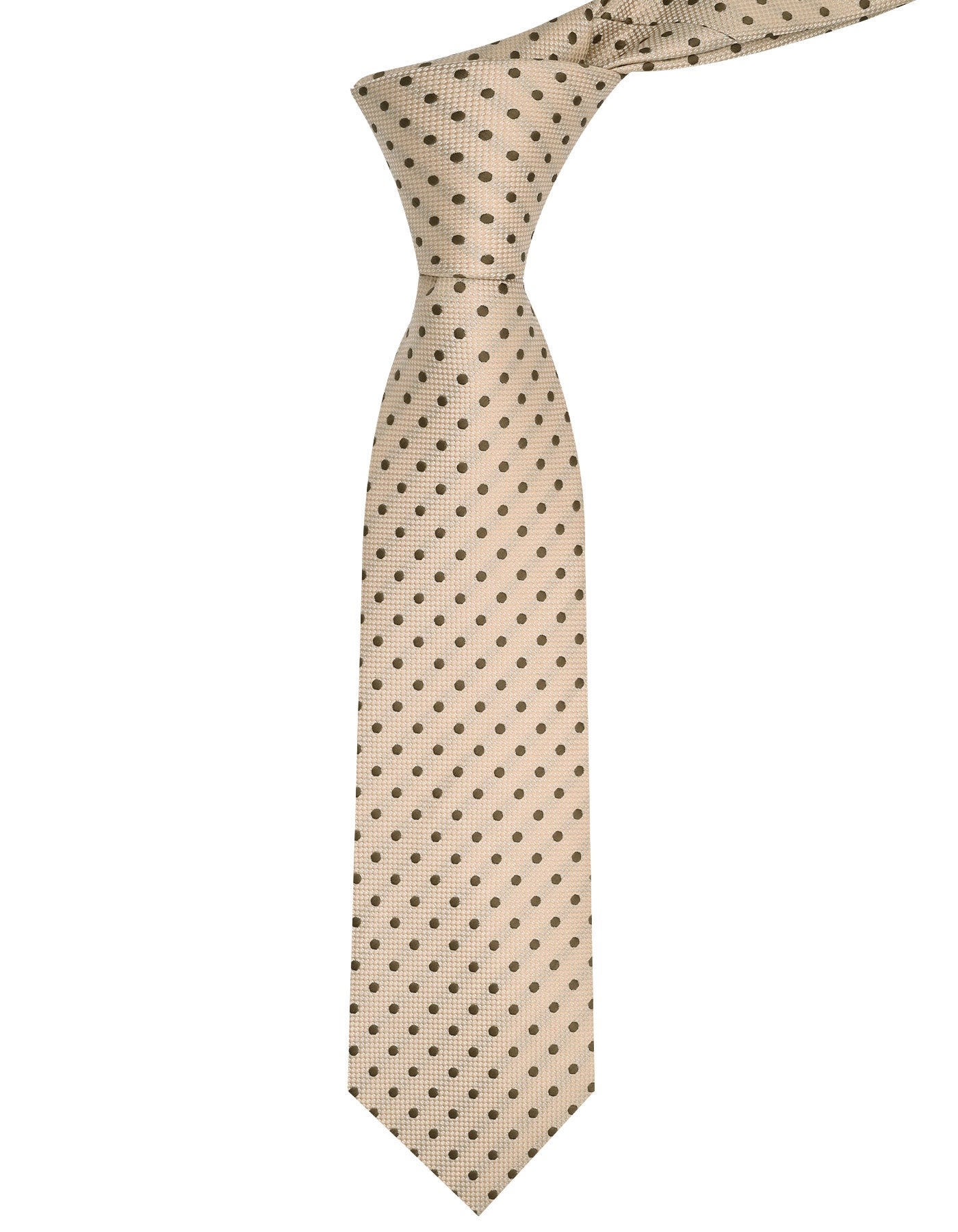 Golden Dotted Tie