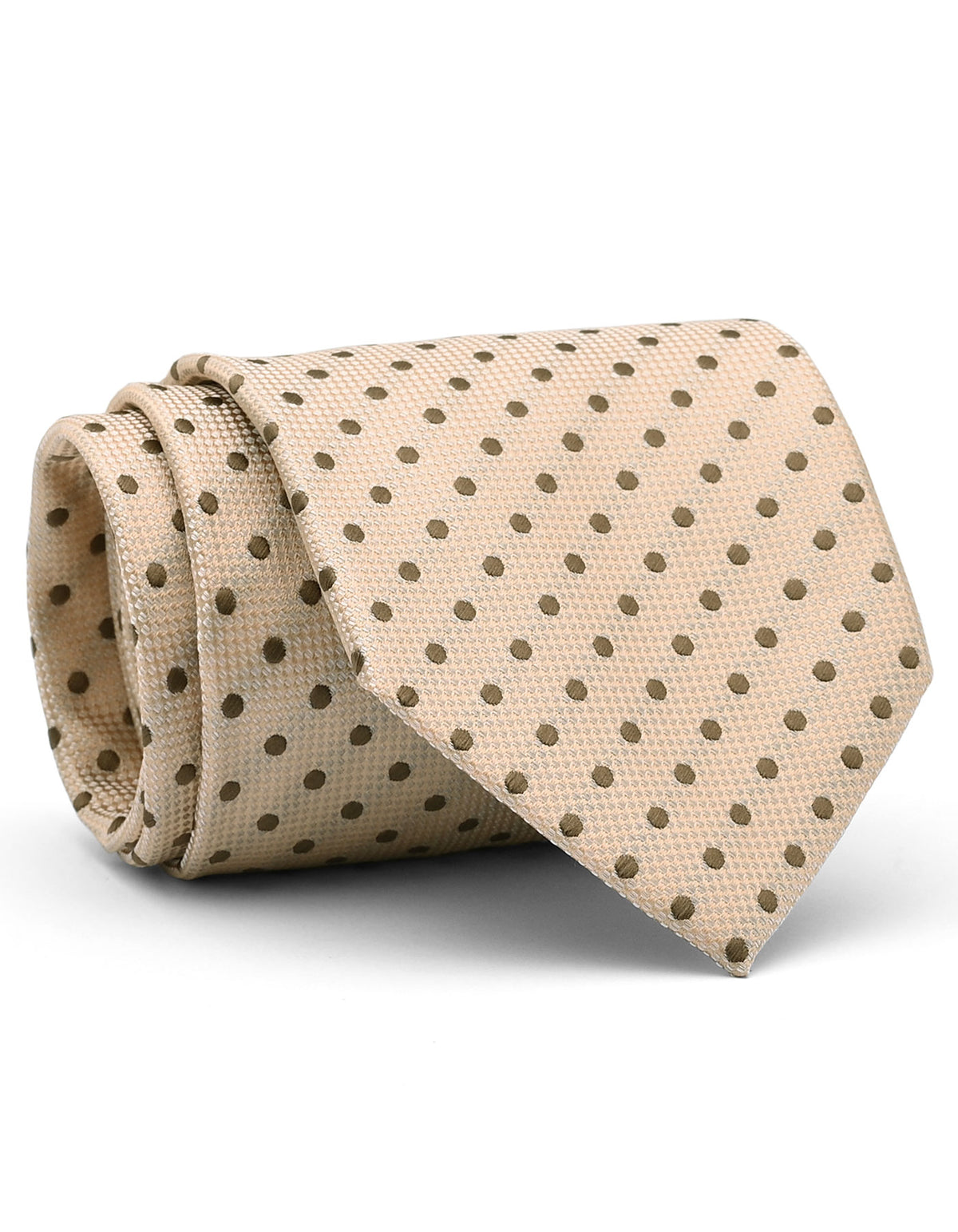 Golden Dotted Tie
