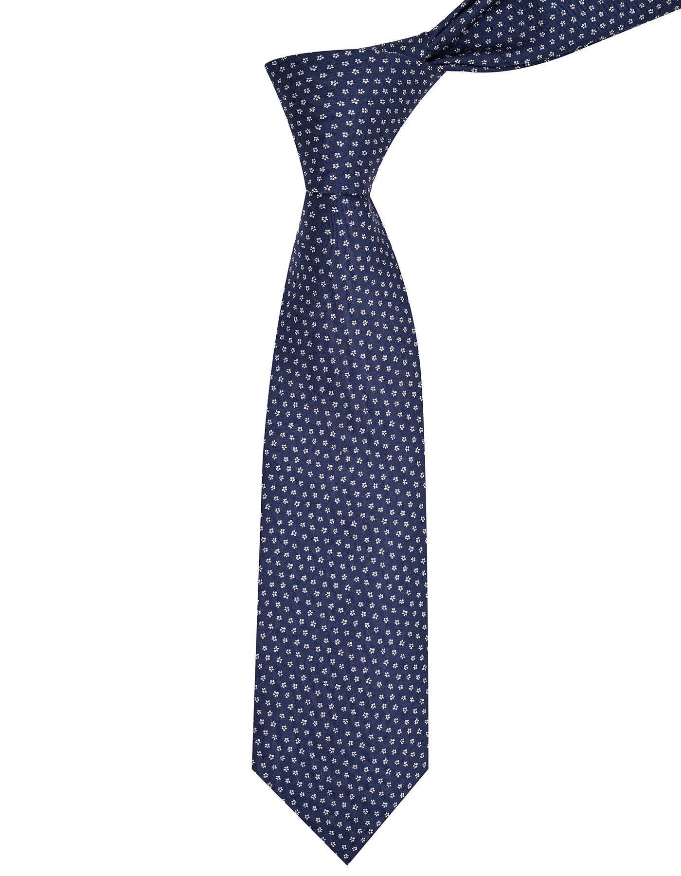 Navy Floral Tie