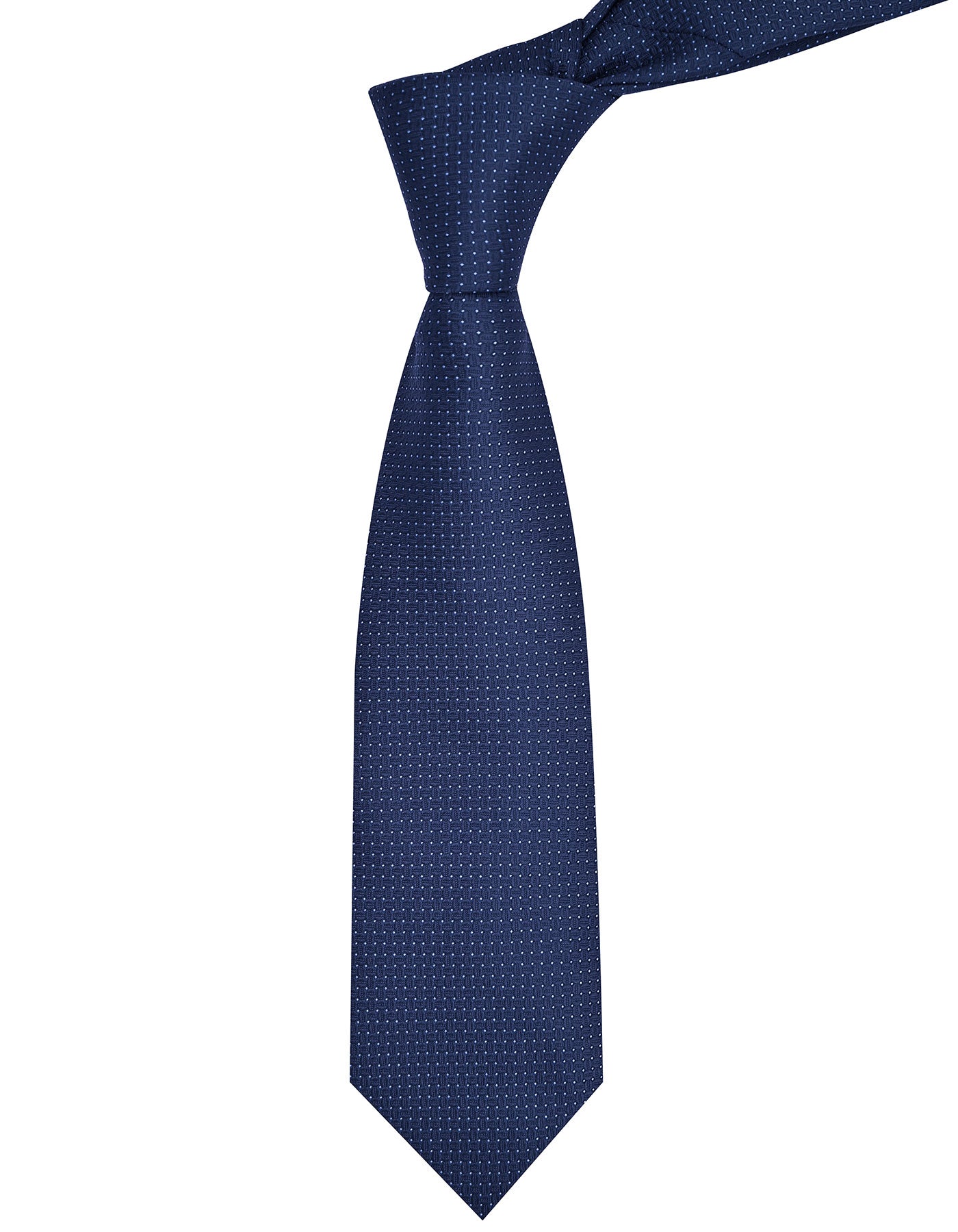 Navy Dotted Tie