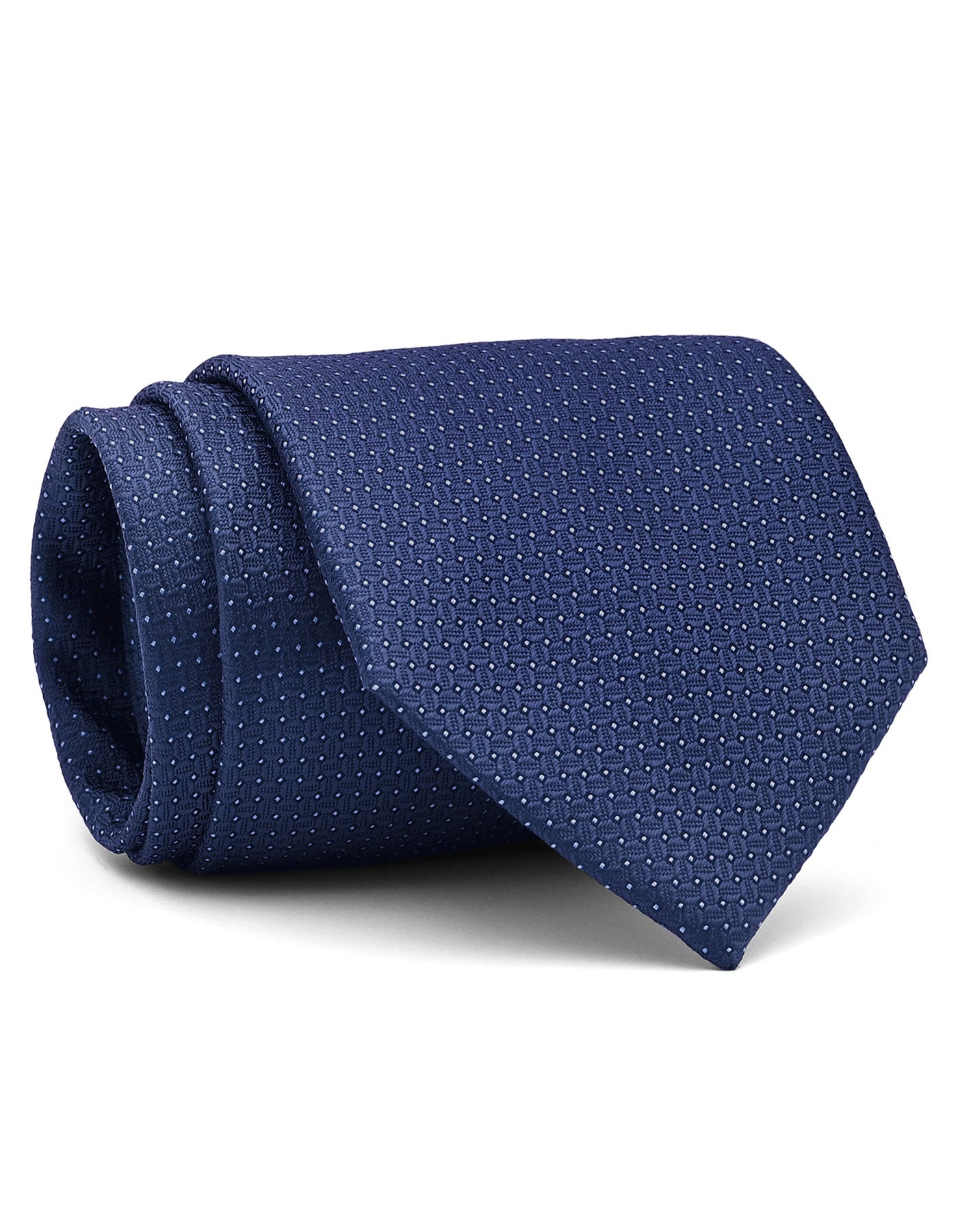 Navy Dotted Tie