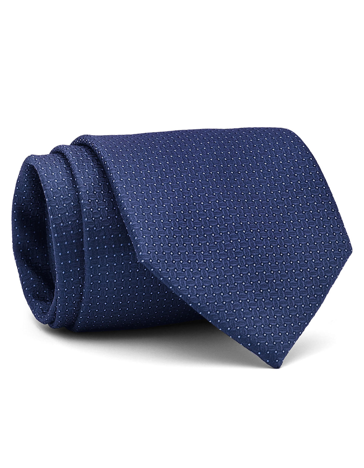 Navy Dotted Tie
