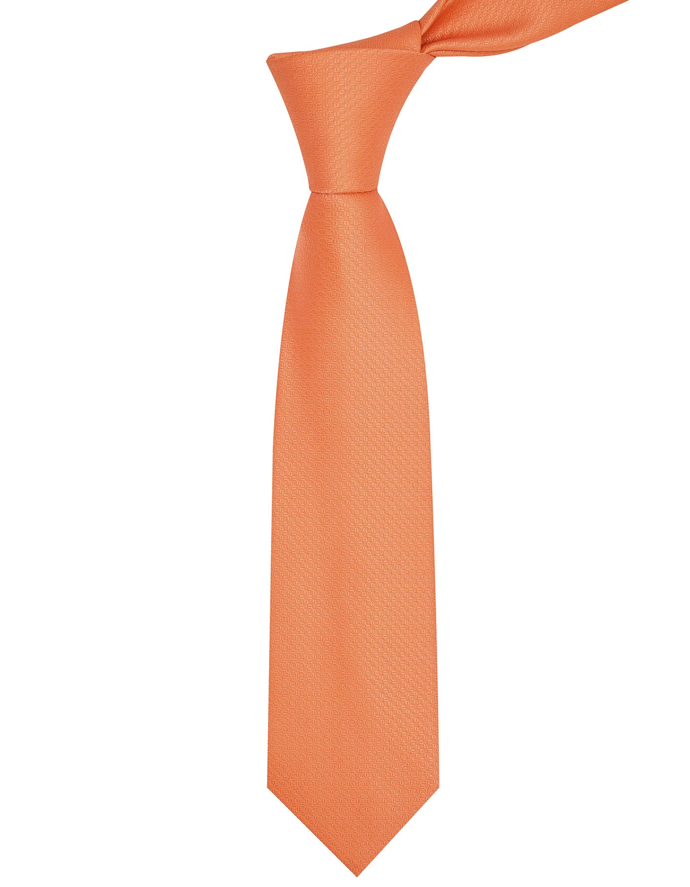 Peach Texture Tie