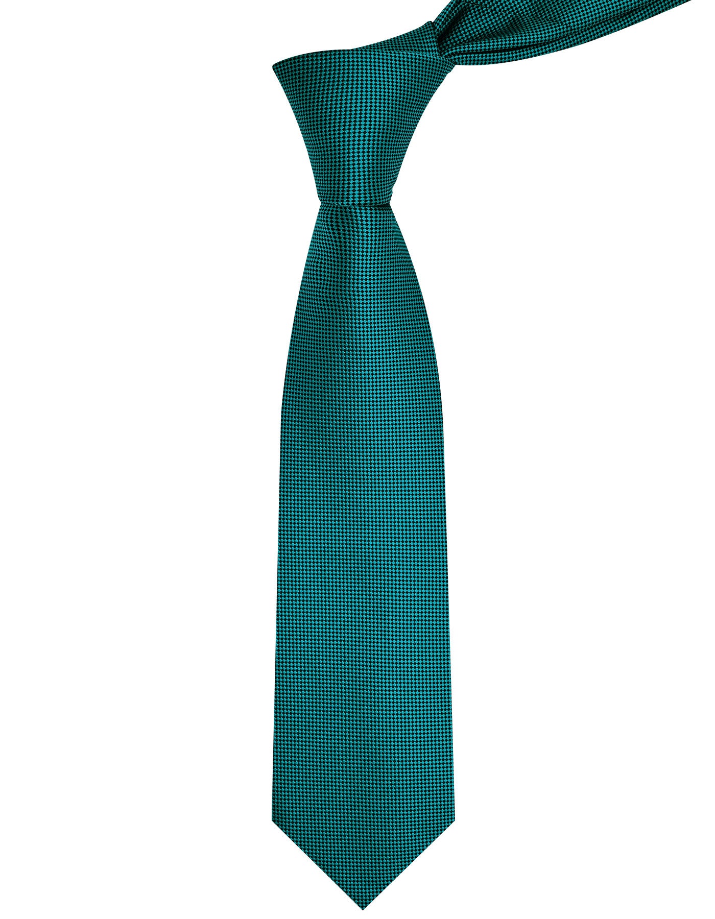Green Geometric Tie
