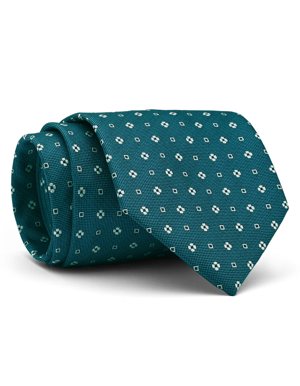 Ferozi Floral Tie