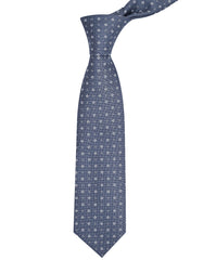 Grey Floral Tie