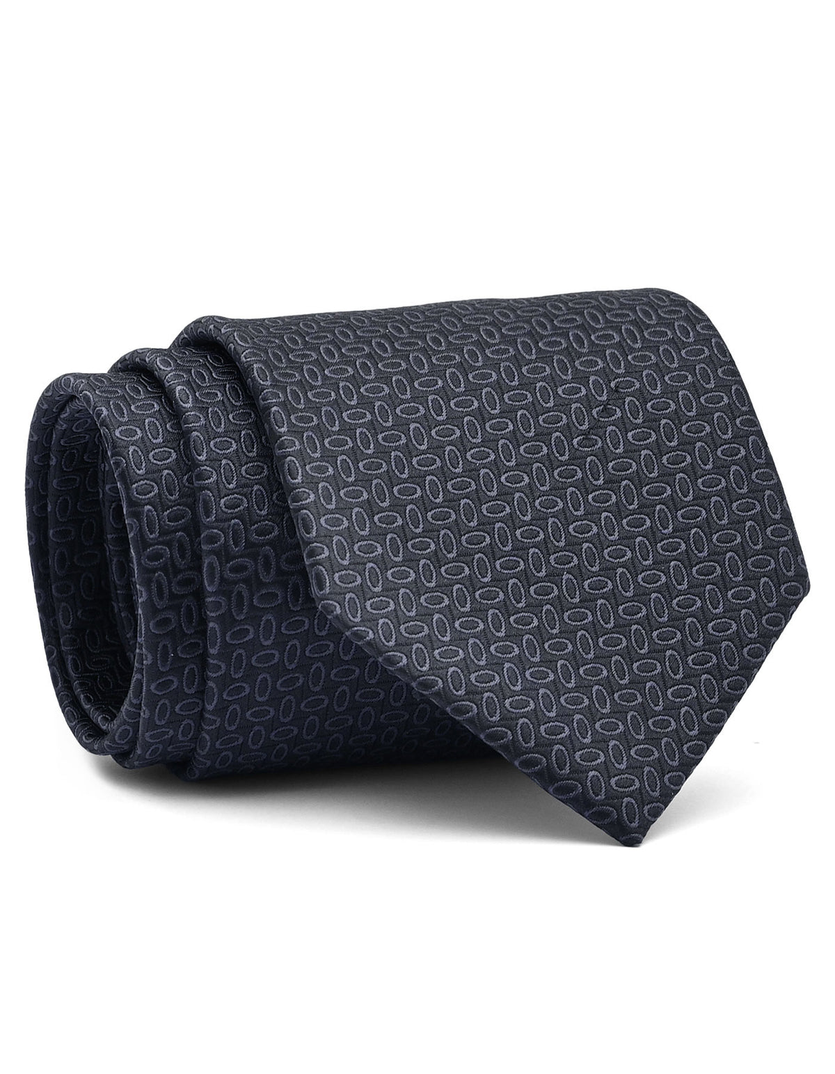 Charcoal Paisley Tie
