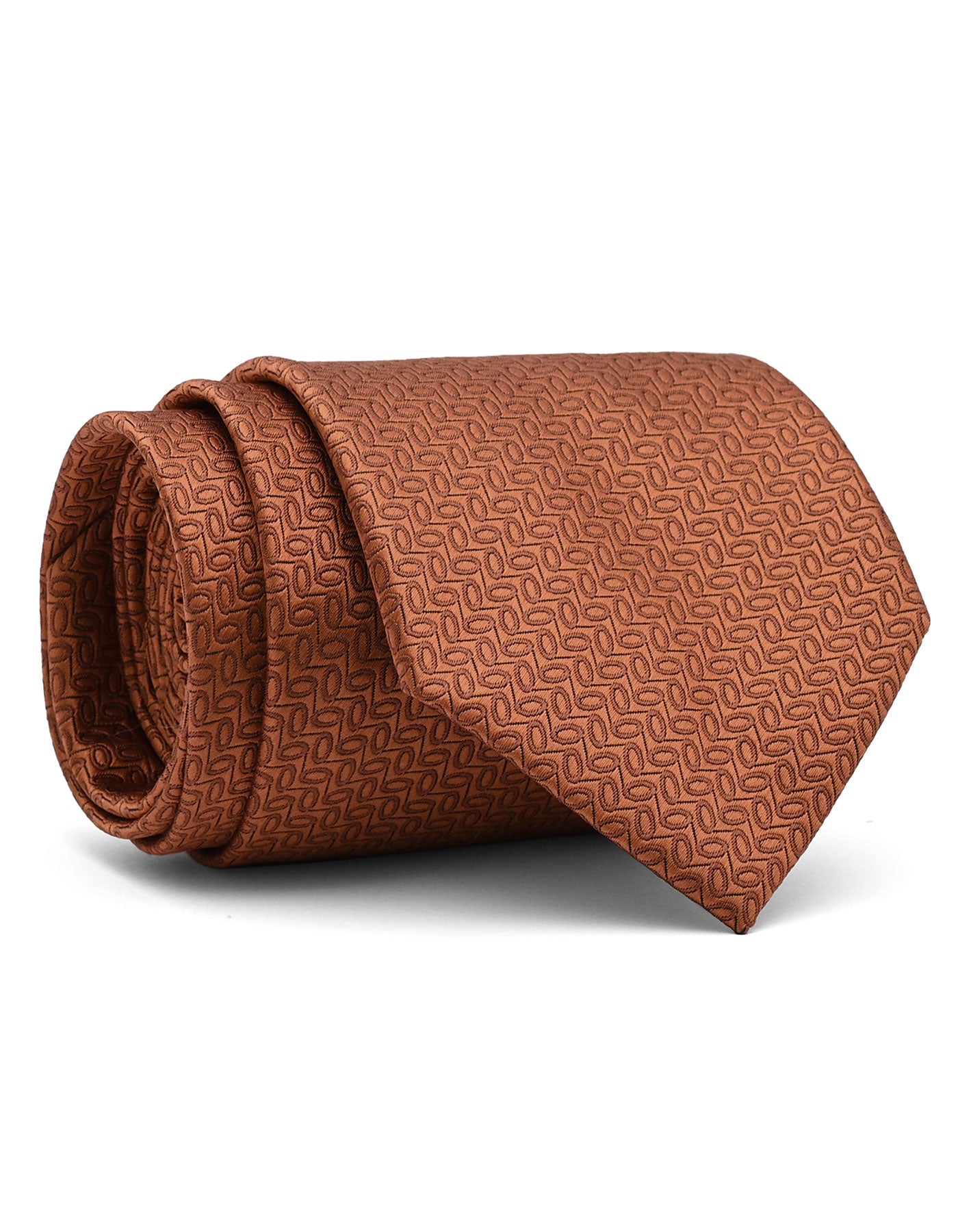 Rust Paisley Tie