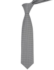 Silver Geometric Tie