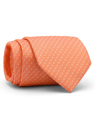 Peach Dotted Tie