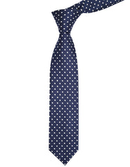 Navy Dotted Tie