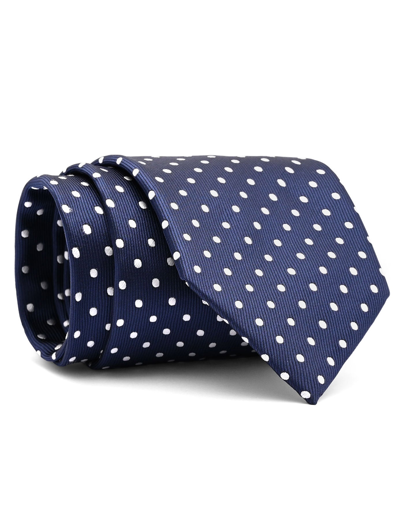 Navy Dotted Tie