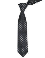 Black Dotted Tie