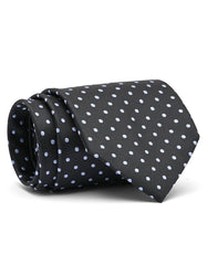 Black Dotted Tie