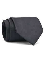 Black Geometric Tie