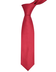 Red Geometric Tie