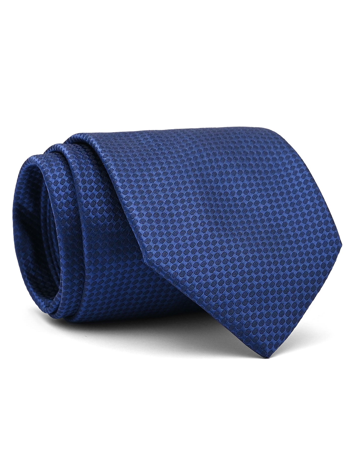 Royal Blue Geometric Tie