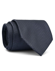 D Grey Geometric Tie