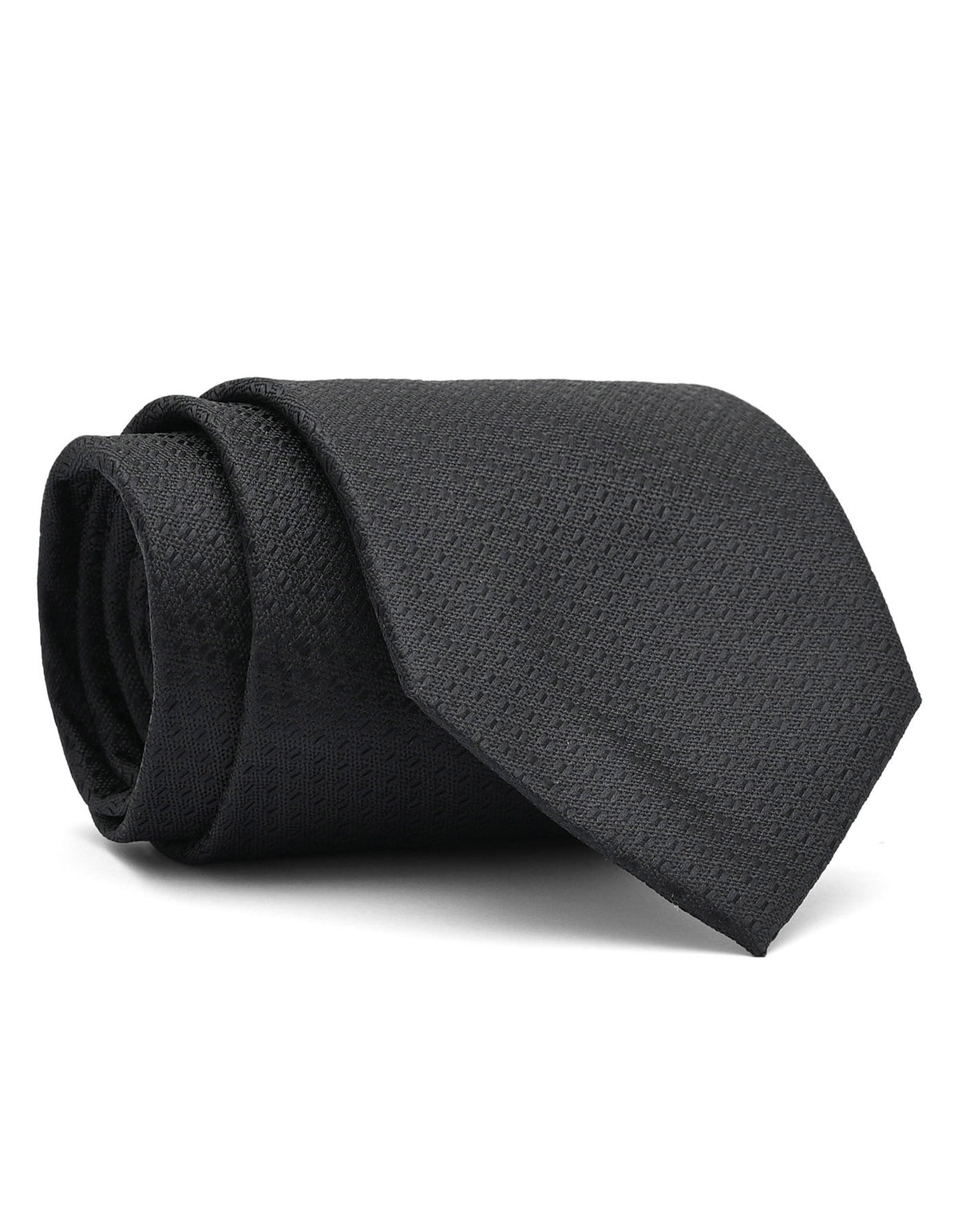 Black Geometric Tie