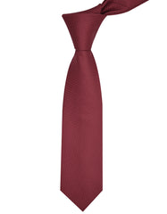 Maroon Geometric Tie