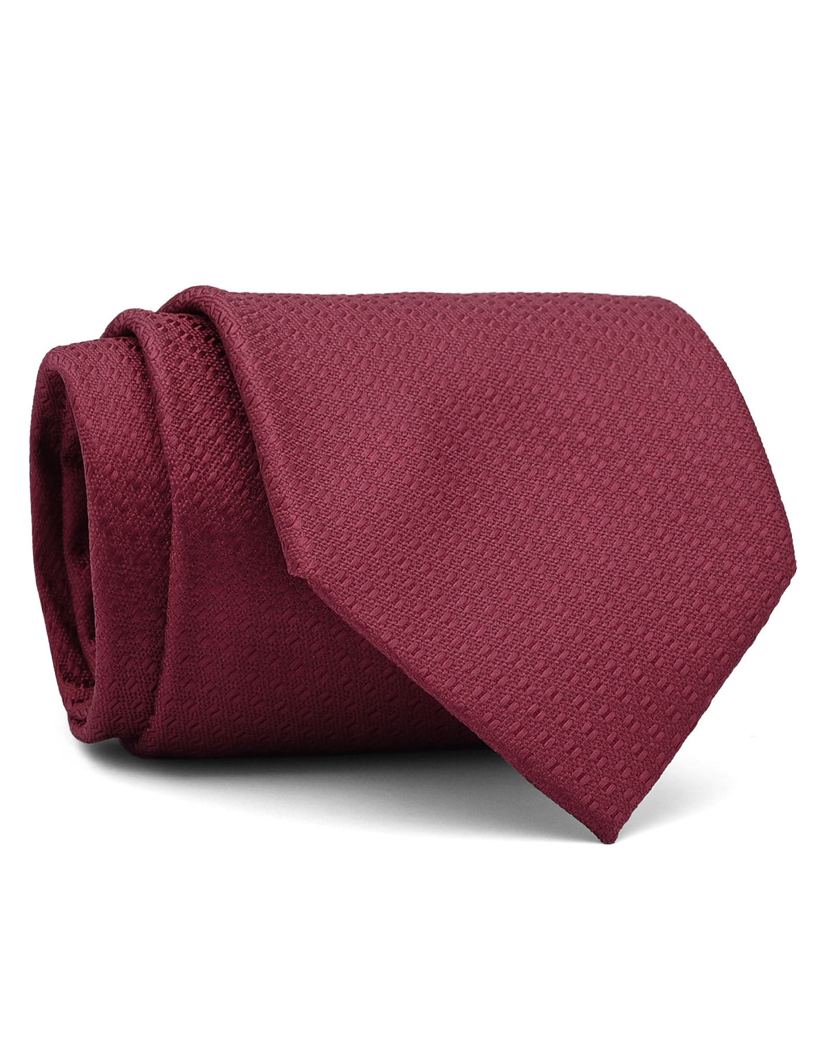 Maroon Geometric Tie