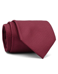 Maroon Geometric Tie
