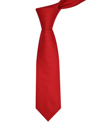 Red Geometric Tie