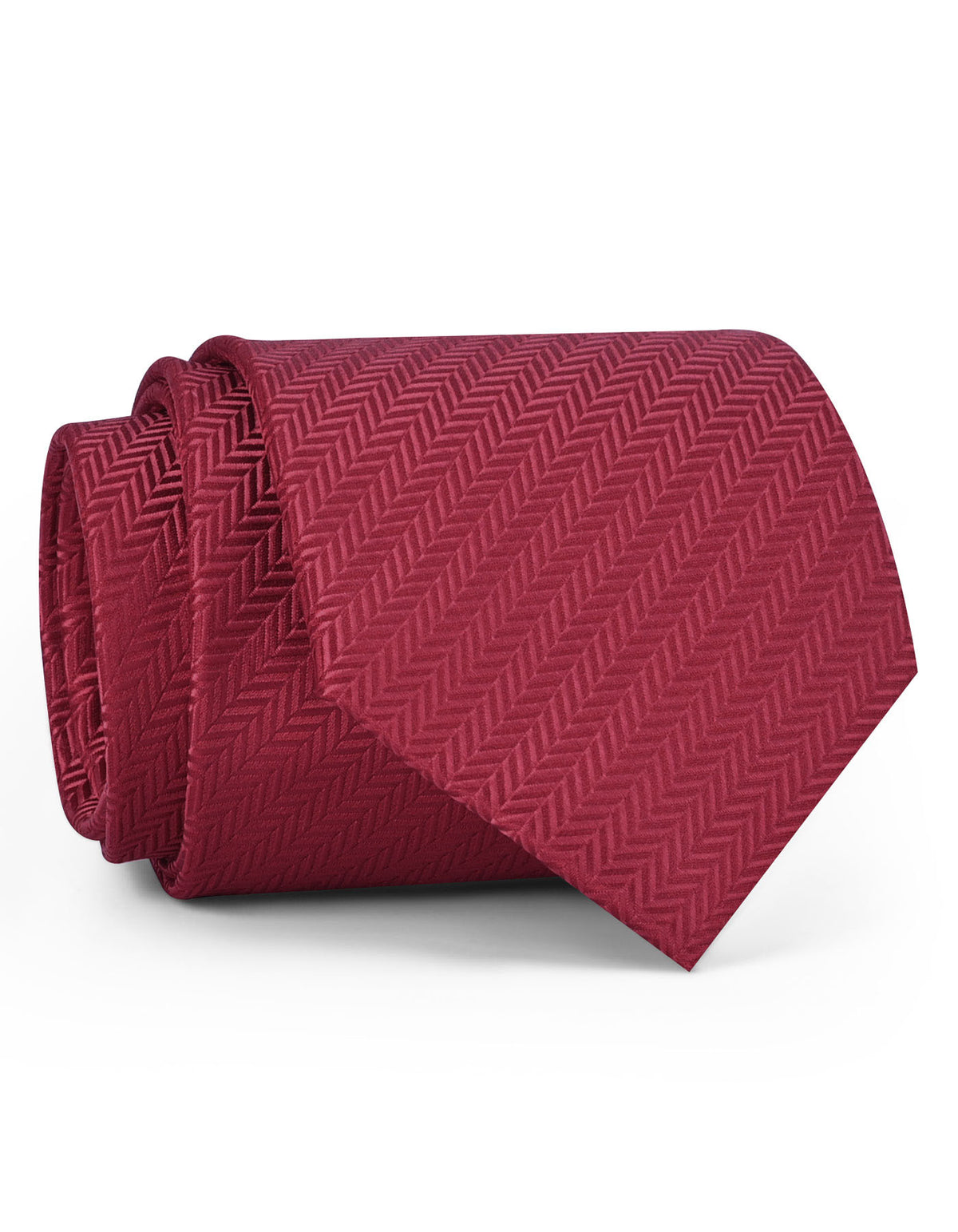 Red Geometric Tie