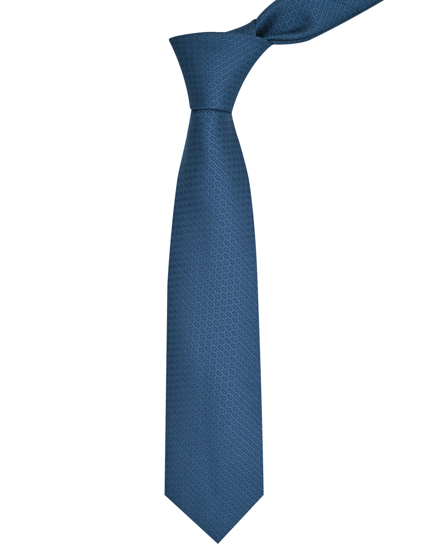 Navy Geometric Tie