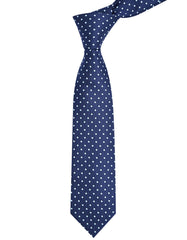 Navy Dotted Tie