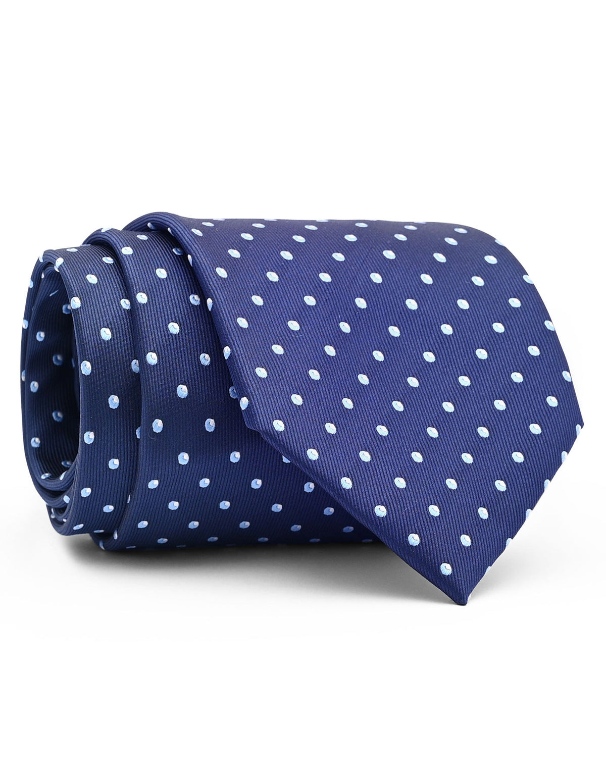 Navy Dotted Tie