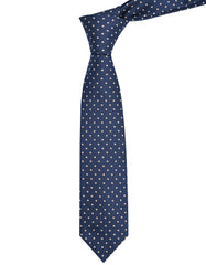 Navy Dotted Tie
