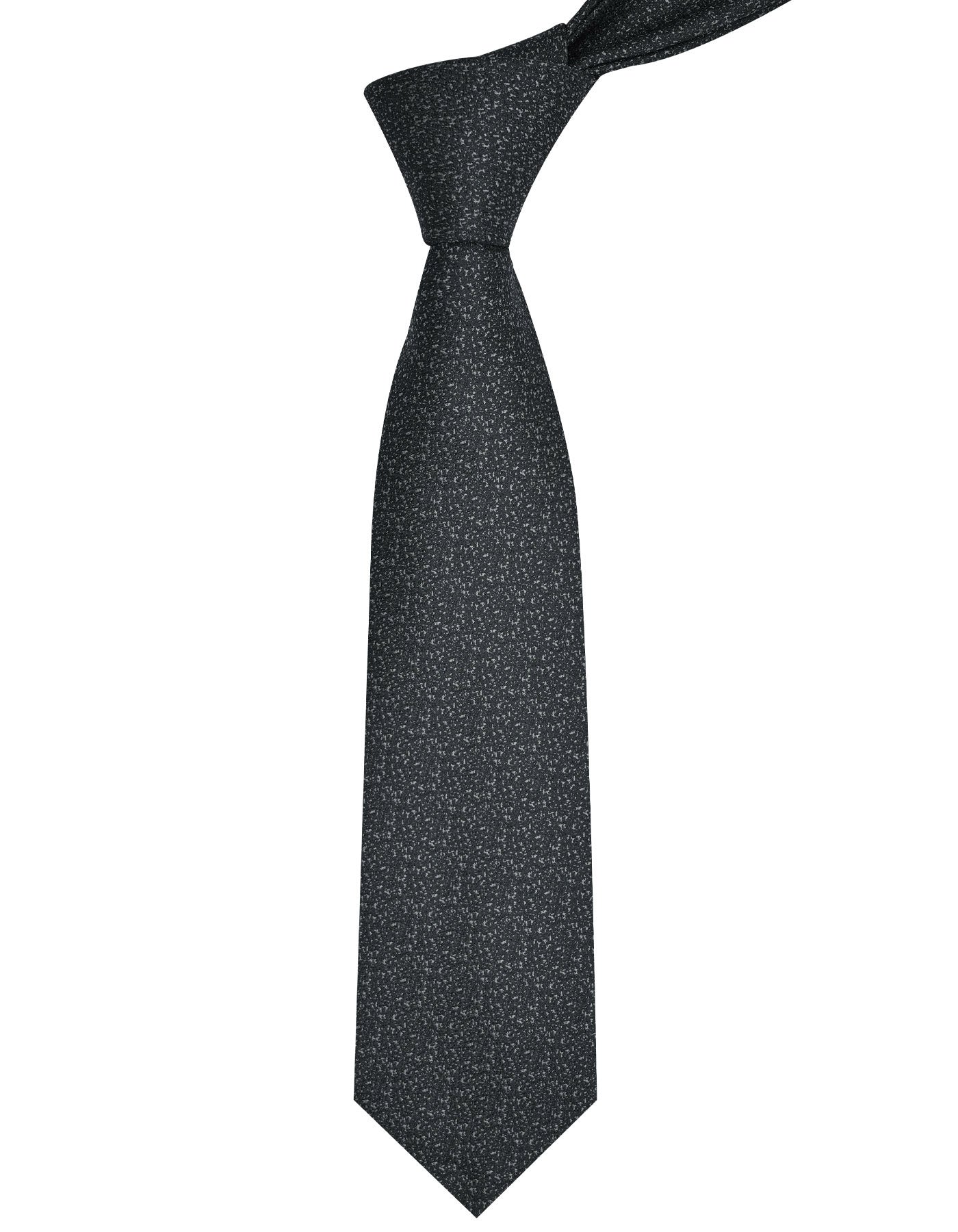 Black Texture Tie