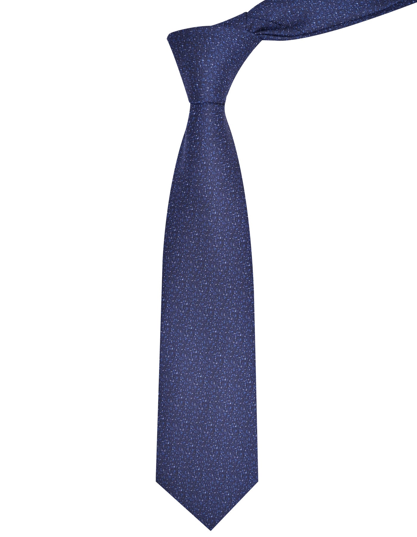 Navy Texture Tie