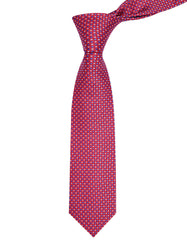 Maroon Dotted Tie
