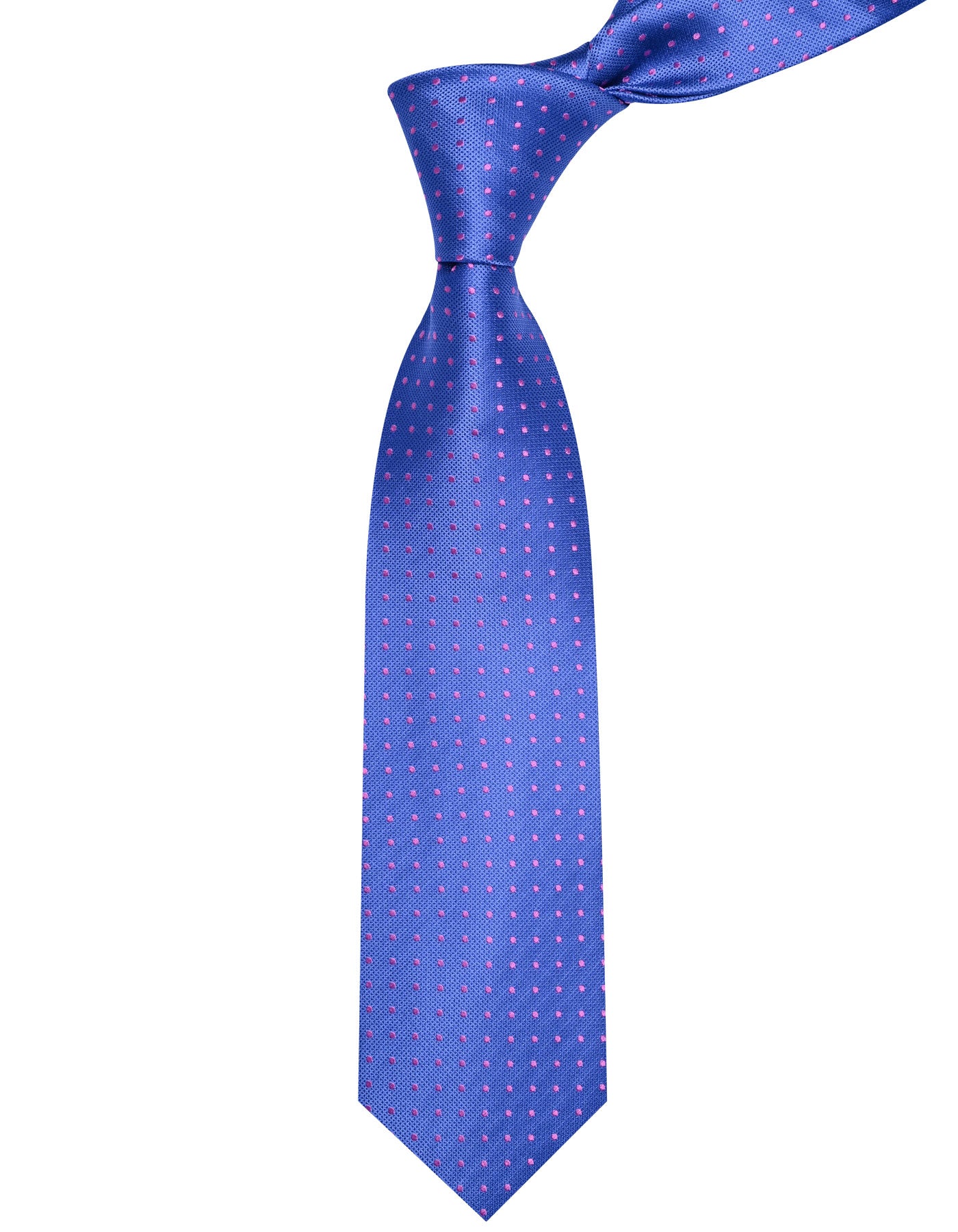 Blue Dotted Tie