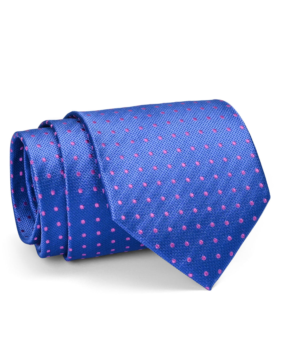Blue Dotted Tie