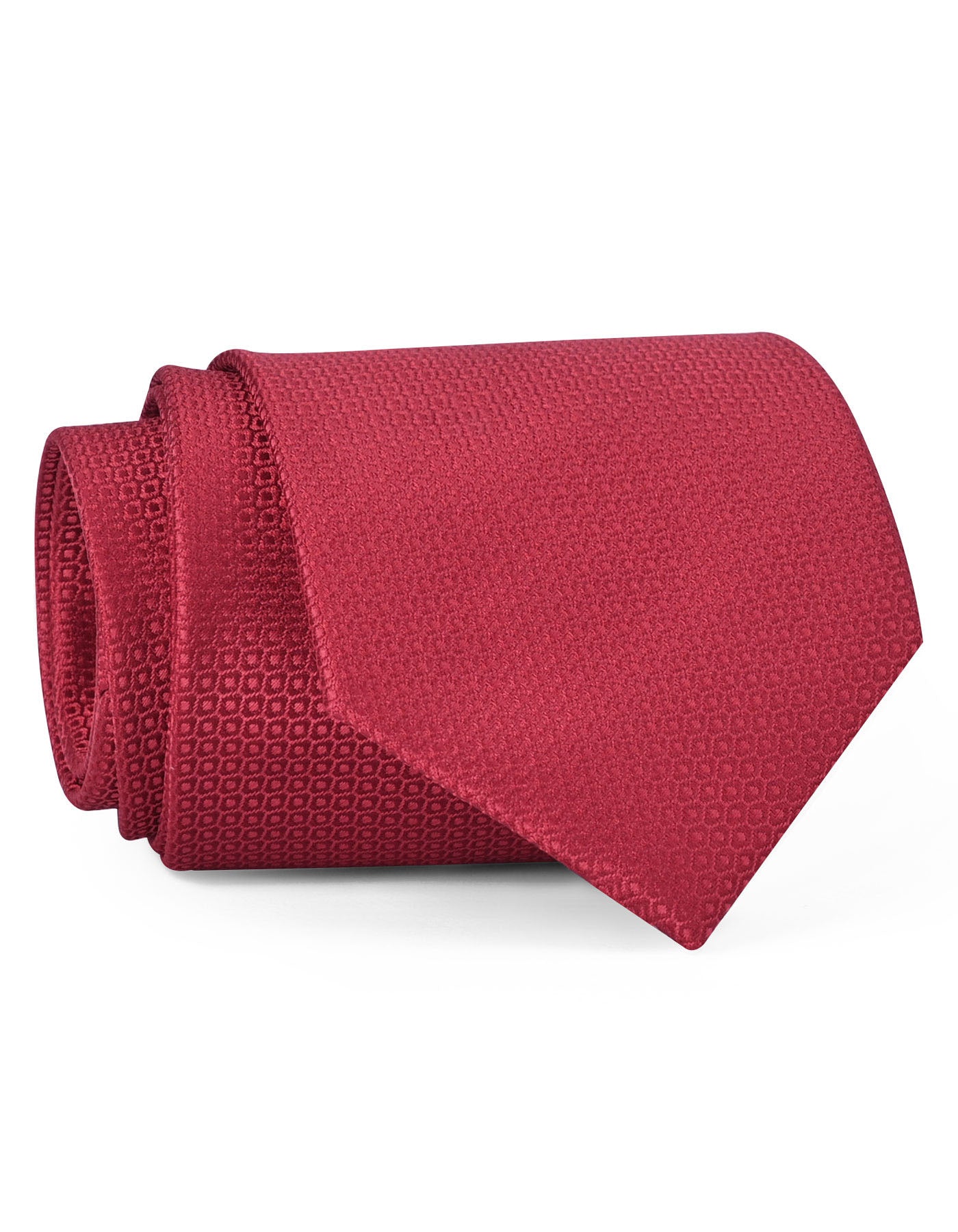 Red Geometric Tie