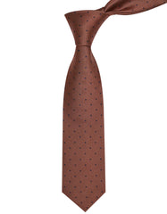 Mustard Dotted Tie