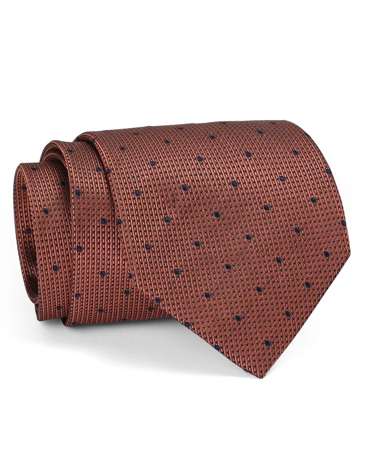 Mustard Dotted Tie