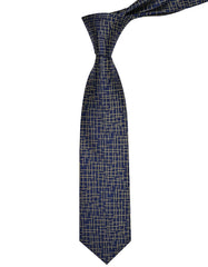 Blue Geometric Tie