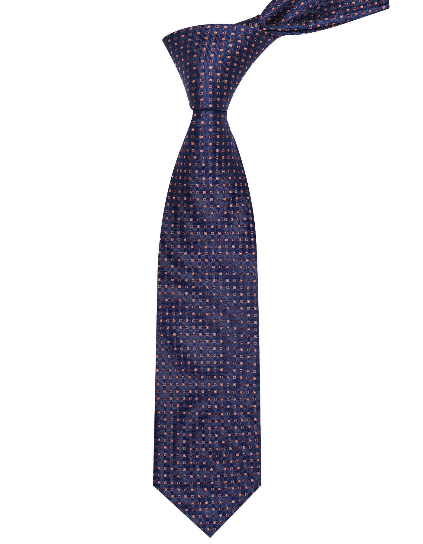 Navy Geometric Tie