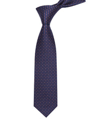 Navy Geometric Tie