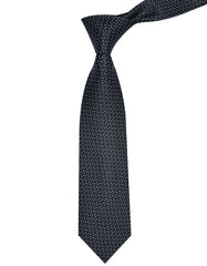 Black Geometric Tie