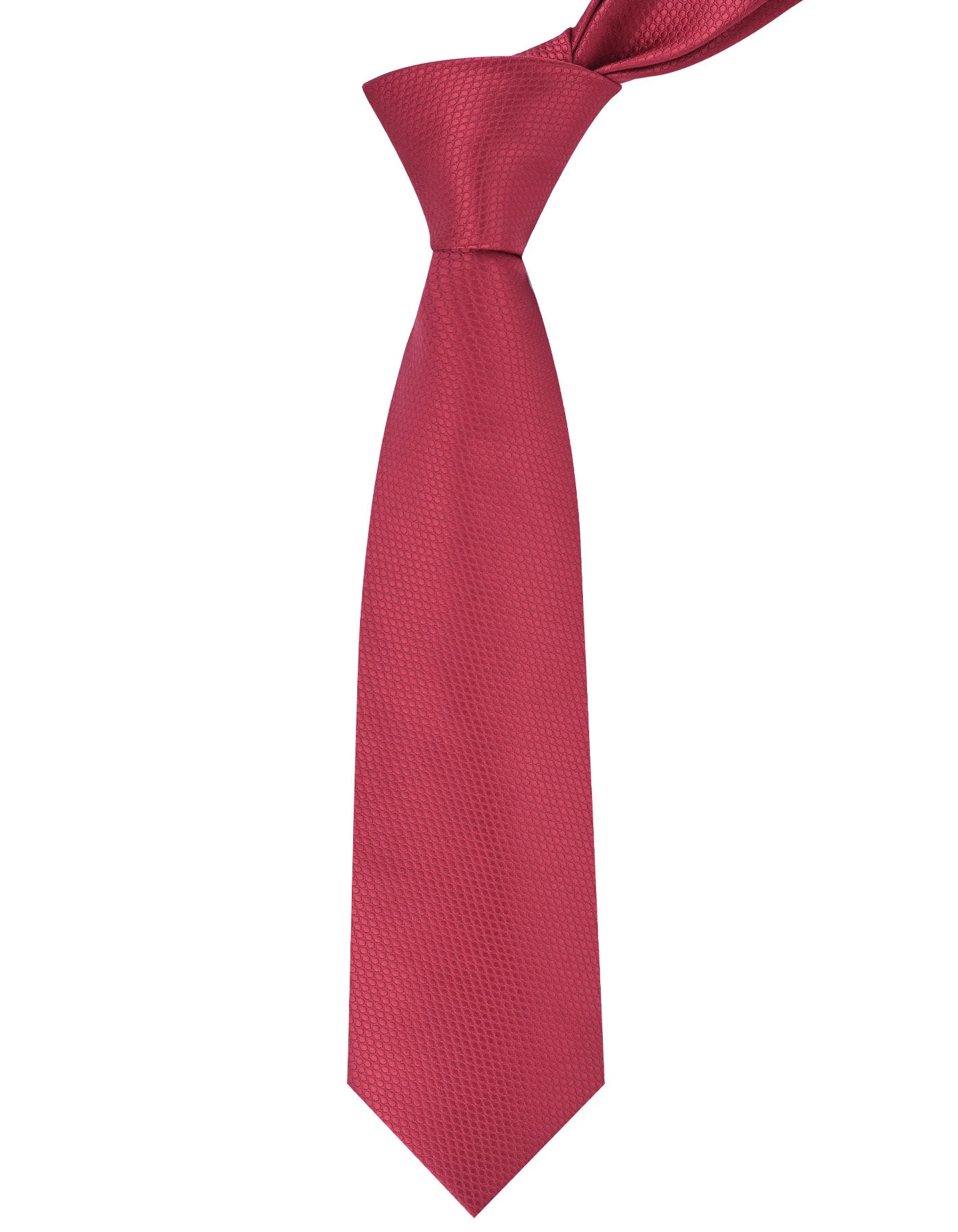 Red Geometric Tie