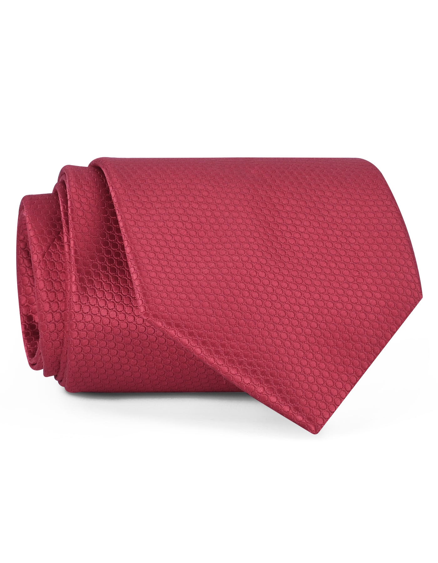 Red Geometric Tie