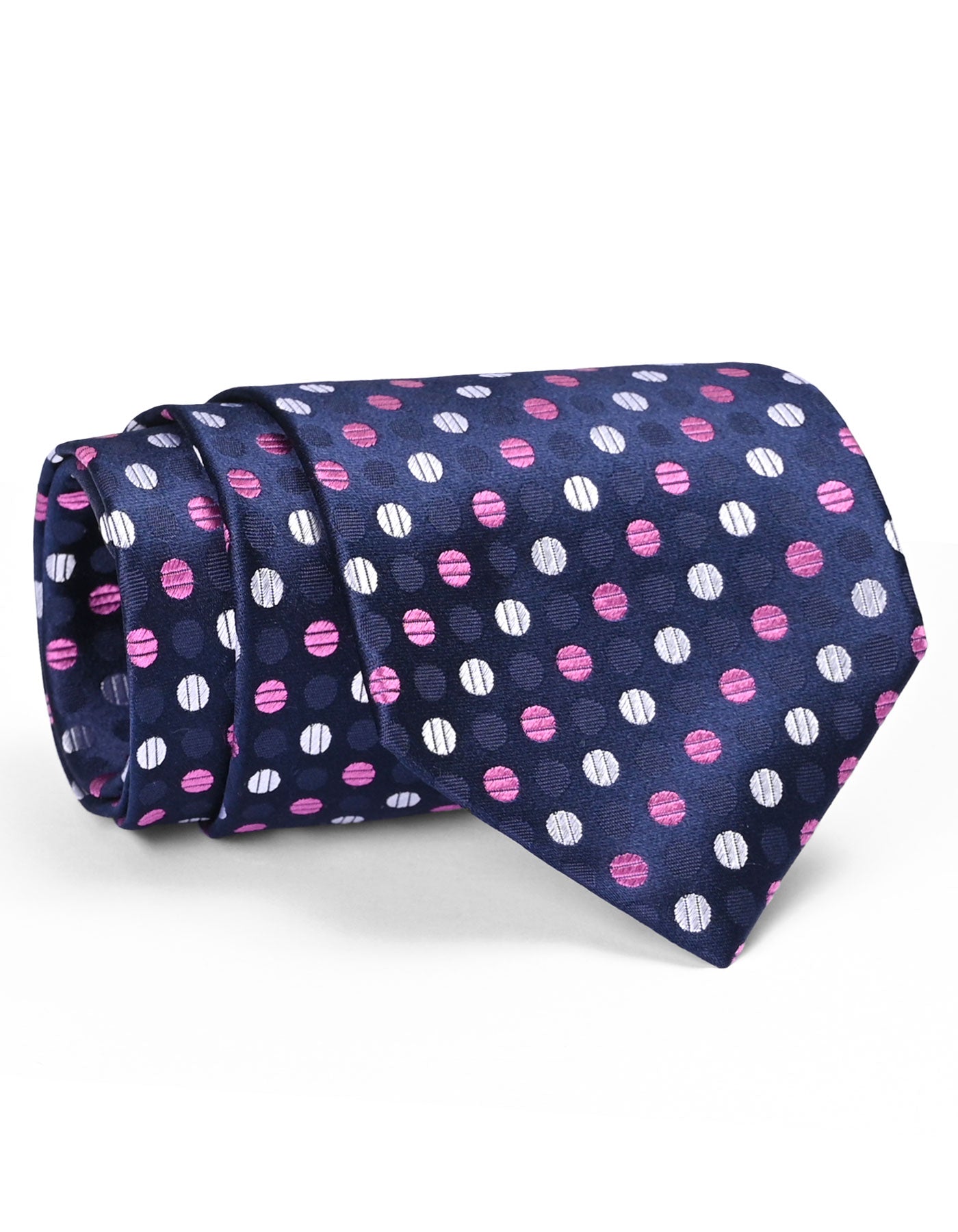 Navy Dotted Tie