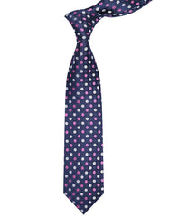 Navy Dotted Tie