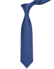Blue Dotted Tie