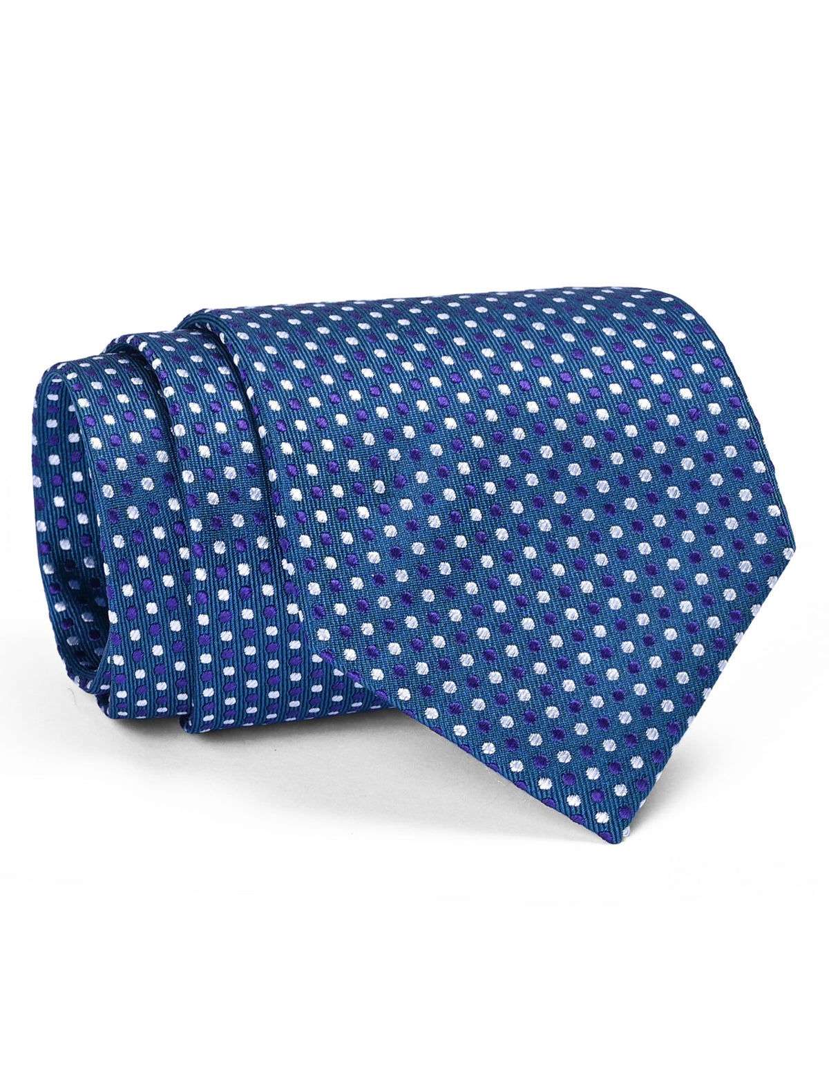 Navy Dotted Tie